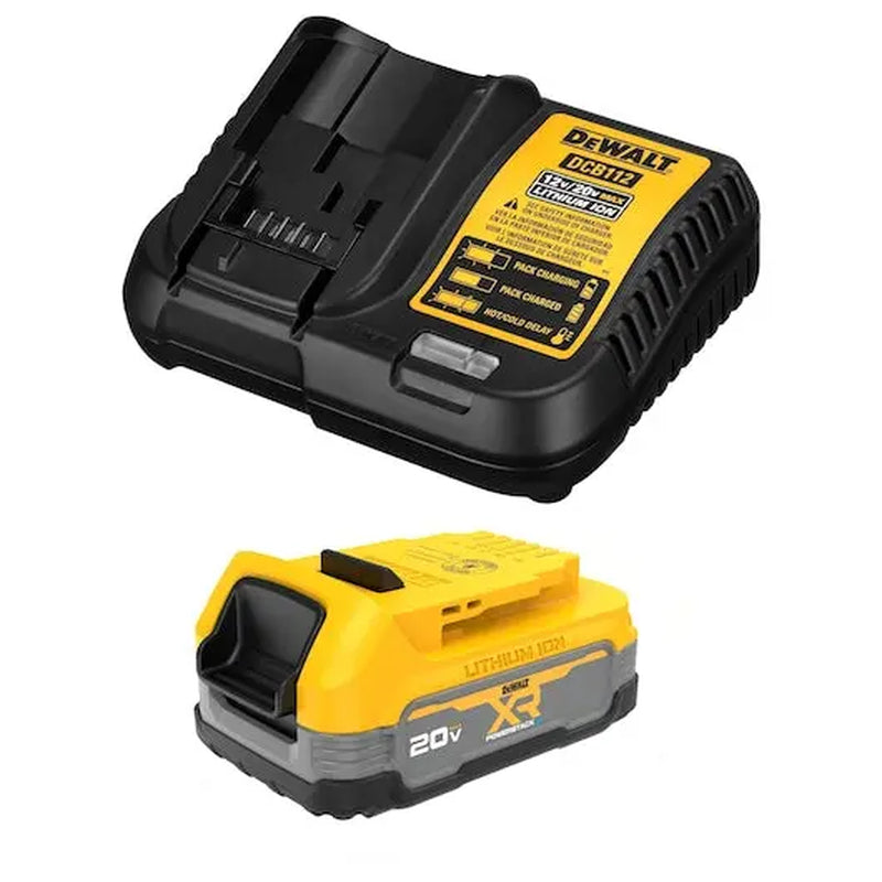 Open Box - DEWALT 20-Volt MAX POWERSTACK Compact Battery Starter Kit