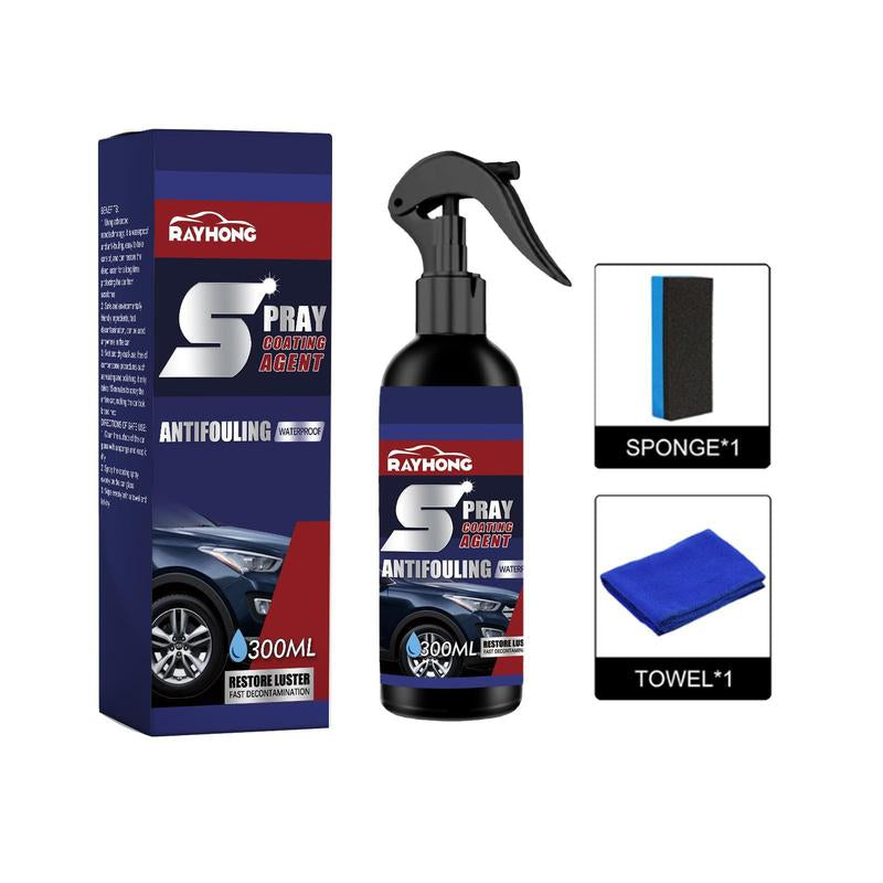 Car Coating Spray, Suitable for Car Paint:Fast Coating Agent ,Wax Polish ,Waterless Car Wash Agent ,Plastic and Nano Coating Agent