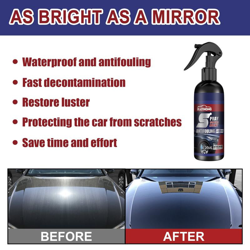 Car Coating Spray, Suitable for Car Paint:Fast Coating Agent ,Wax Polish ,Waterless Car Wash Agent ,Plastic and Nano Coating Agent